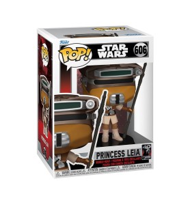 Funko Pop Star Wars Retorno Del Jedi 40 Aniversario Princesa Leia (boushh) 70748