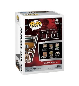 Funko Pop Star Wars Retorno Del Jedi 40 Aniversario Princesa Leia (boushh) 70748