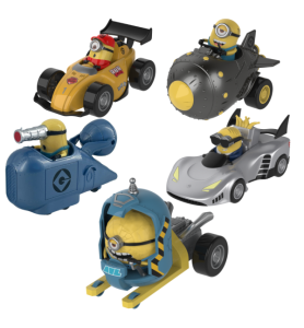 Figura Vehículos Minions 1 Unidad Aleatoria