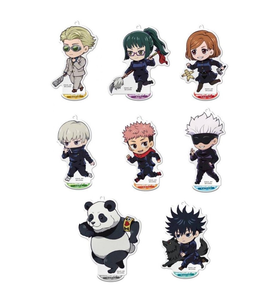 Set Figuras Acrílicas Megahouse Jujutsu Kaisen Toko Toko Mascot Vol. 19