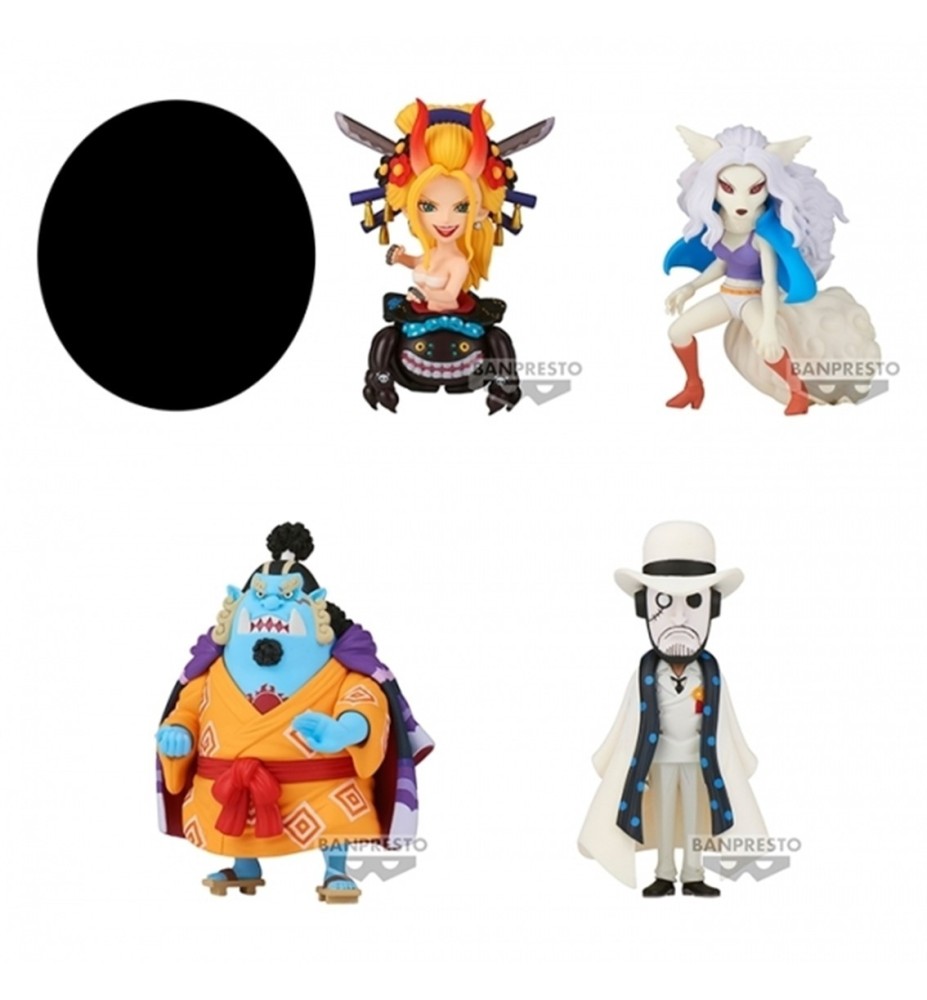 Figura Banpresto One Piece World Collectable Wanokuni Onigashima 6 Unidad Aleatoria