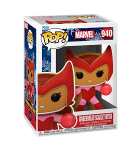 Funko Pop Marvel Navidad Galleta Jengibre Bruja Escarlata 57129