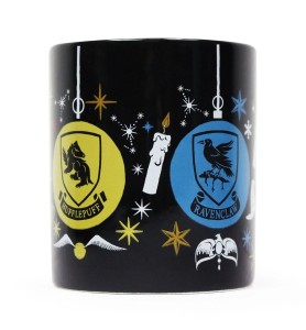 Taza Half Moon Bay Harry Potter Houses Baubles 400ml