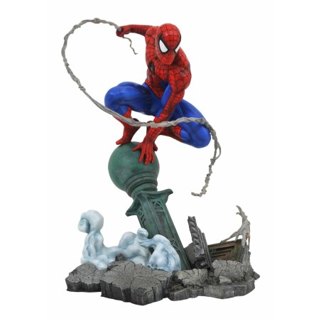 Figura Diamond Select Toys Marvel Gallery Spider - Man Diorama