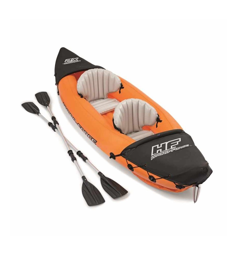 Bestway 65077 -  Kayak Hinchable Hydro - Force Lite - Rapid Con Remos 2 Personas 321 X 88 X 44 Cm