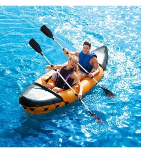 Bestway 65077 -  Kayak Hinchable Hydro - Force Lite - Rapid Con Remos 2 Personas 321 X 88 X 44 Cm