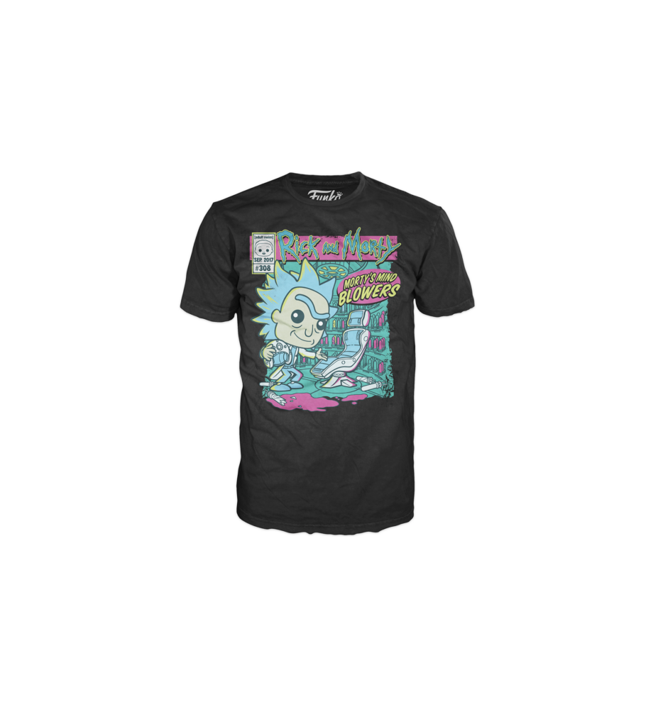 Camiseta Funko Series Tv Rick & Morty Morty Mind Blowers 64530