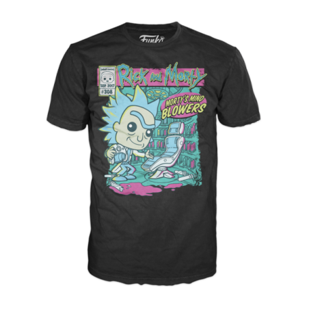 Camiseta Funko Series Tv Rick & Morty Morty Mind Blowers 64530