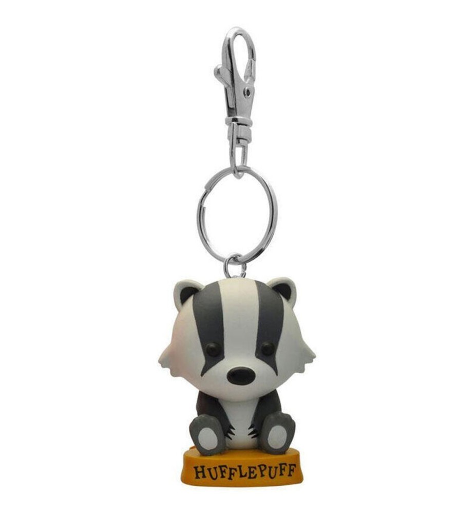 Llavero Plastoy Harry Potter Mascota Casa Hufflepuff Chibi Pvc