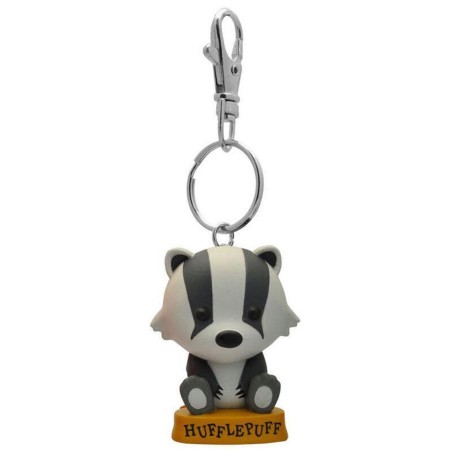 Llavero Plastoy Harry Potter Mascota Casa Hufflepuff Chibi Pvc