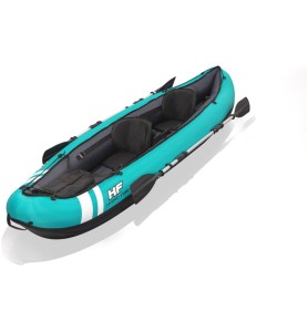 Bestway 65052 -  Kayak Ventura Hydro - Force X2 Con Remos Para Dos Personas 330 X 94 X 48 Cm