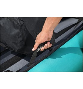 Bestway 65052 -  Kayak Ventura Hydro - Force X2 Con Remos Para Dos Personas 330 X 94 X 48 Cm