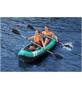 Bestway 65052 -  Kayak Ventura Hydro - Force X2 Con Remos Para Dos Personas 330 X 94 X 48 Cm