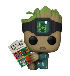 Funko Pop Marvel Guardianes De La Galaxia Groot En Pijama Con Libro 70651