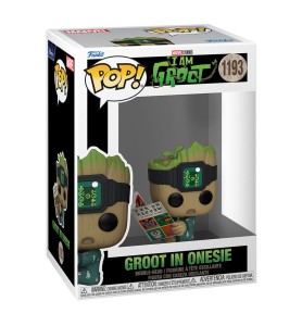 Funko Pop Marvel Guardianes De La Galaxia Groot En Pijama Con Libro 70651