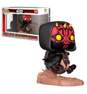 Funko Pop Deluxe Ride Star Wars The Phantom Menace Darth Maul En Aleta Sangrienta 76014