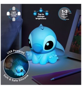 Lámpara De Silicona 3d Paladone Disney Stitch