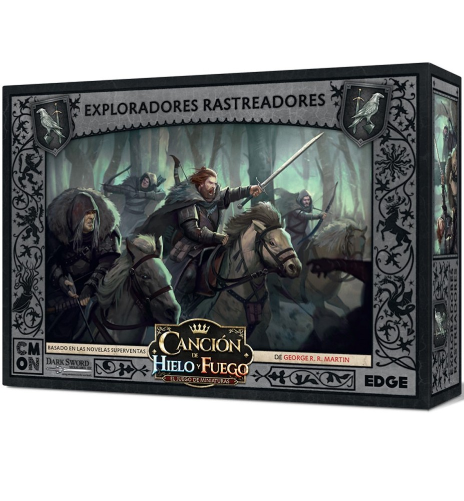 Juego De Mesa Asmodee Cancion De Hielo Y Fuego: Exploradores Rastreadores Pegi 14