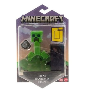 Figura Mattel Minecraft Creeper Con Accesorios Portal