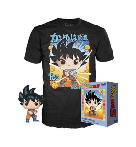 Pop & Tee Dragon Ball Z Goku Kamehameha Funko + Camiseta Talla L Ut - 56667l