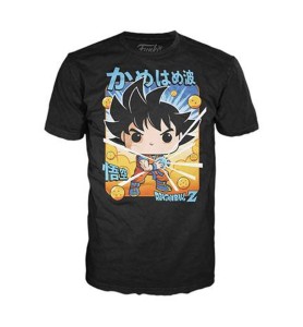 Pop & Tee Dragon Ball Z Goku Kamehameha Funko + Camiseta Talla L Ut - 56667l