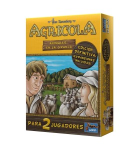 Juego De Mesa Agricola Animales En La Granja Edicion Definitiva Expansiones Incluidas Pegi 10