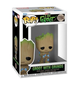 Funko Pop Marvel Guardianes De La Galaxia Groot With Grunds 70652