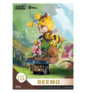 Set De 2 Figuras Beast Kingdom Dstage League Of Legends Beemo Y Bzzziggs