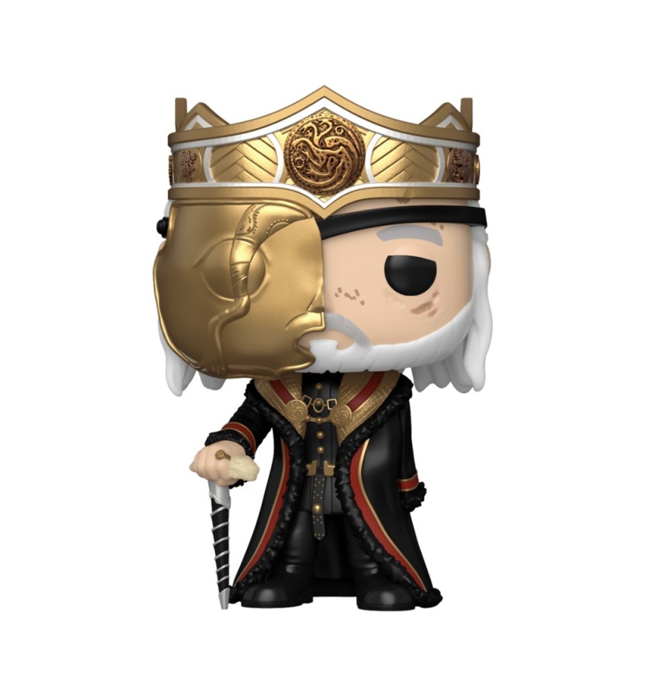 Funko Pop Casa Del Dragon Viserys Con Mascara 76474