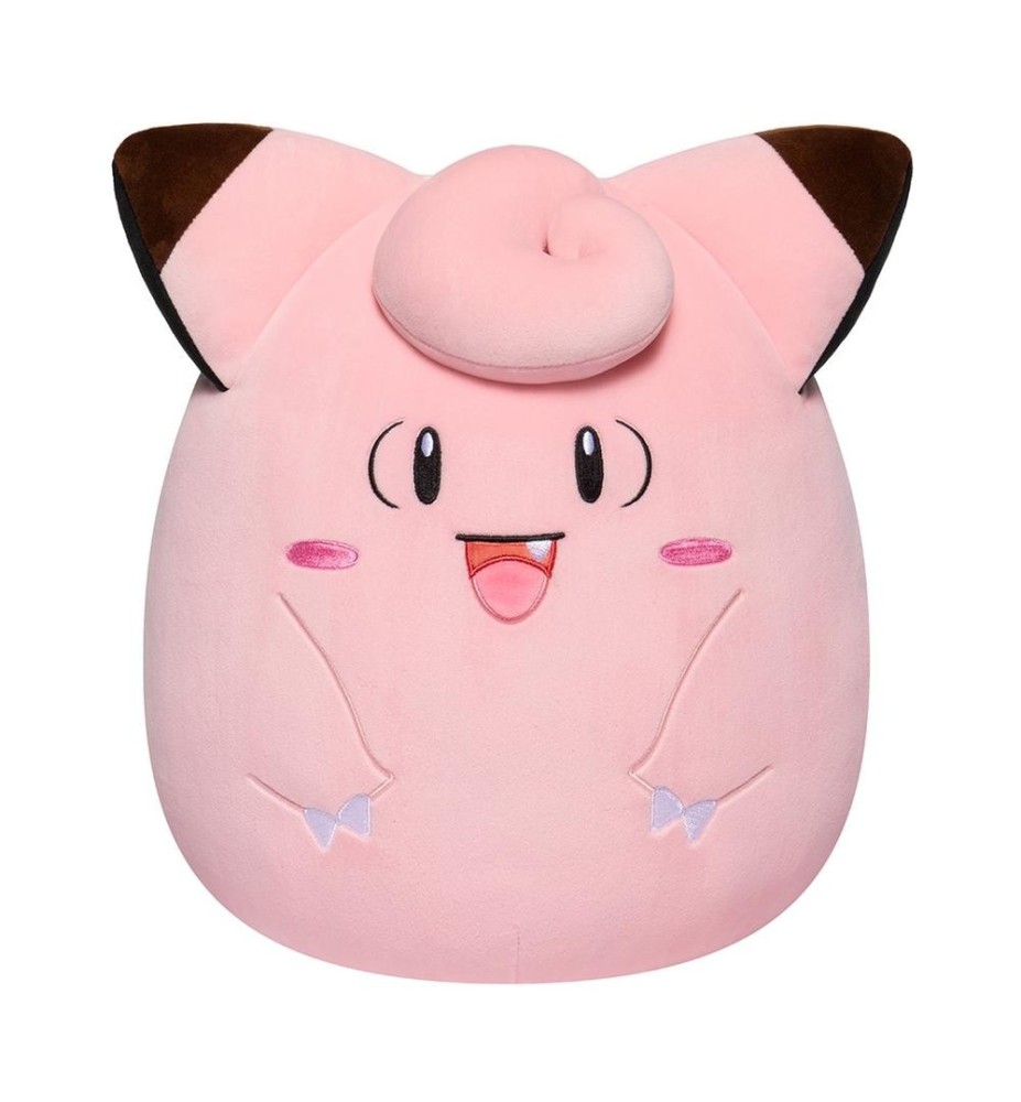 Peluche Squishmallow Pokémon Clefairy 25 Cm