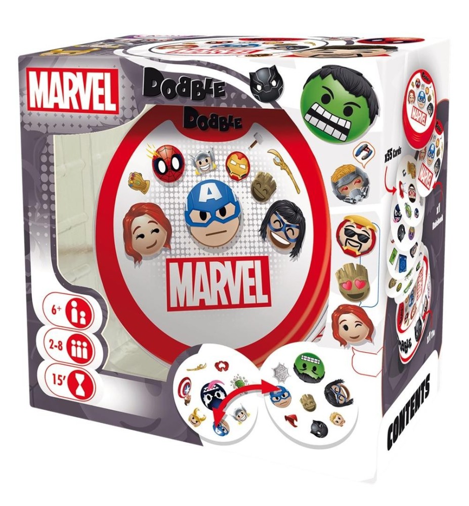 Juego De Mesa Dobble Marvel Emoji