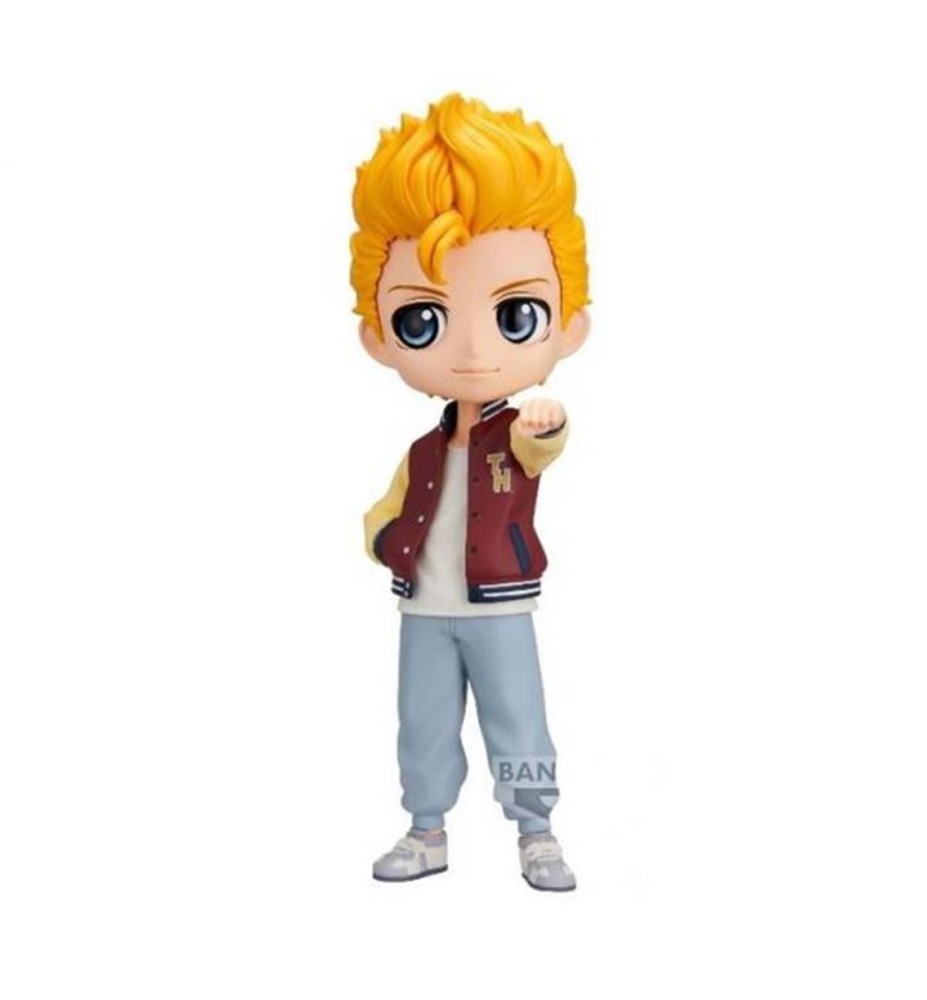 Figura Banpresto Q Posket Tokyo Revengers Takemichi Hanagaki - Plain Clothes Ver.a 14cm