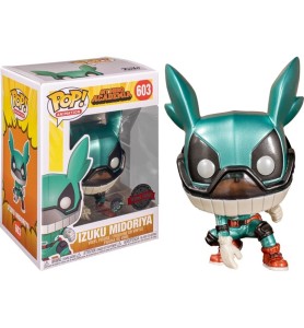 Pop & Tee My Hero Academia Deku Con Casco (full Mech Suit) Funko + Camiseta Talla L