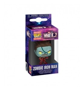 Funko Pop Keychain Llavero Marvel What If Iron Man Zombie 57400