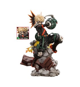 Figura Kotobukiya My Hero Academia Artfxj Katsuki Bakugo Ver 2 Bonus Edition Pvc Escala 1 - 8 26 Cm