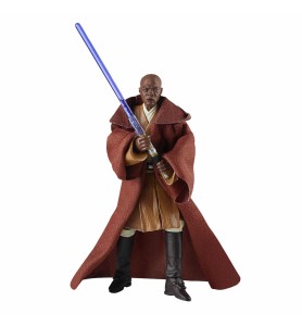 Figura Hasbro Mace Windu 9 -5 Cm Sw El Ataque De Los Clones Star Wars Vintage F44955x0