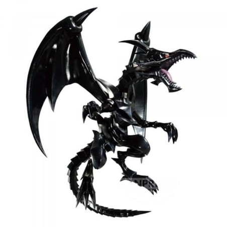 Figura Banpresto Yu - Gi - Oh! Duel Monsters Dragon Negro De Ojos Rojos 11cm