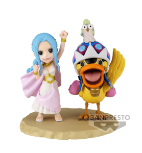 Figura Banpresto: One Piece Log Stories Vivi Y Karoo