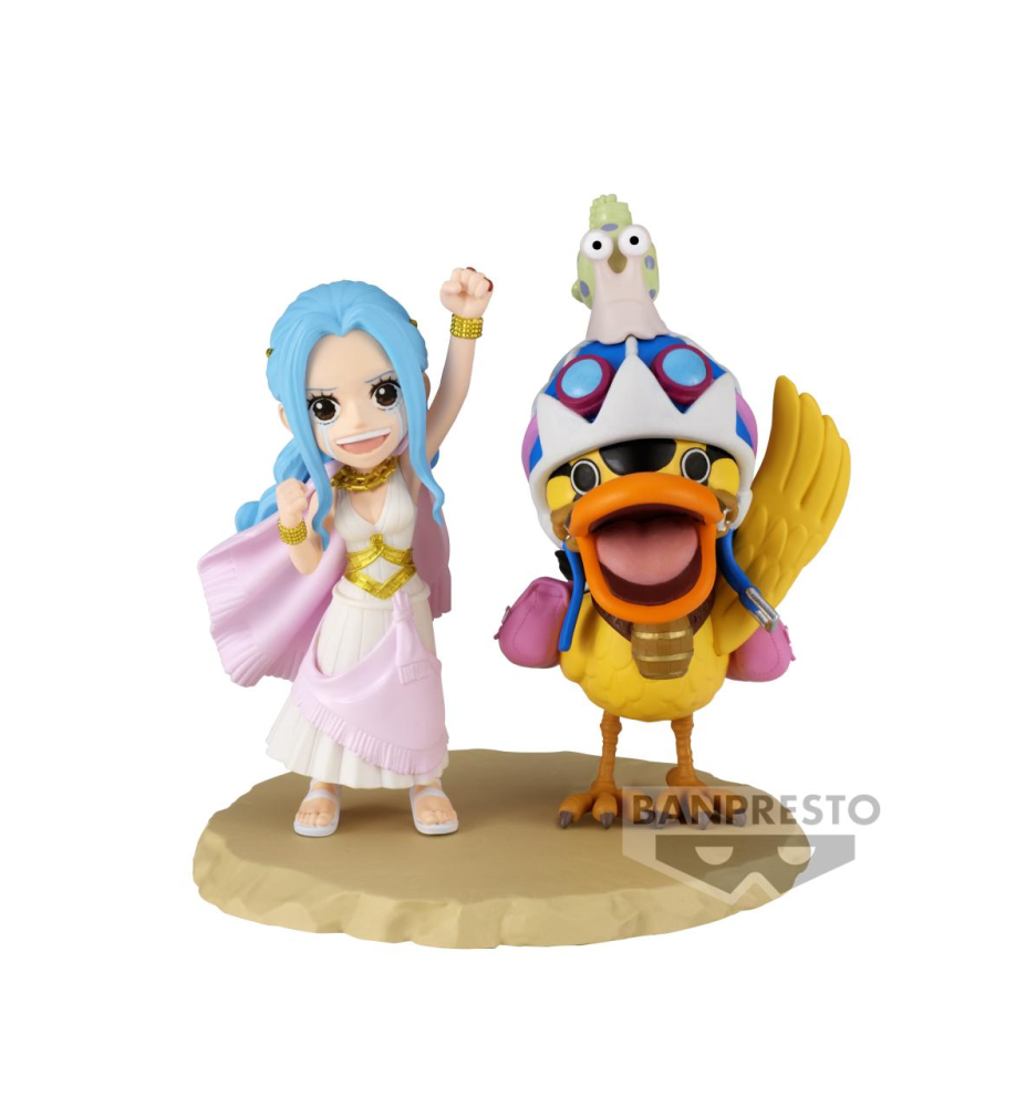 Figura Banpresto: One Piece Log Stories Vivi Y Karoo