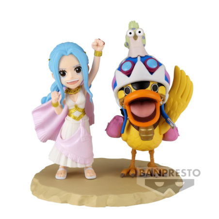 Figura Banpresto: One Piece Log Stories Vivi Y Karoo