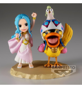 Figura Banpresto: One Piece Log Stories Vivi Y Karoo