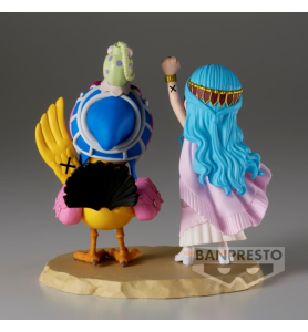 Figura Banpresto: One Piece Log Stories Vivi Y Karoo