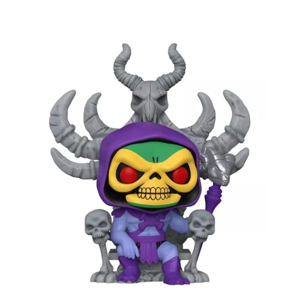 Funko Pop Deluxe Animacion Masters Of The Universe Skeletor En El Trono Edicion Especial Exclusivo 54586