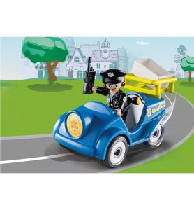 Playmobil Duck On Call Mini Coche De Policia