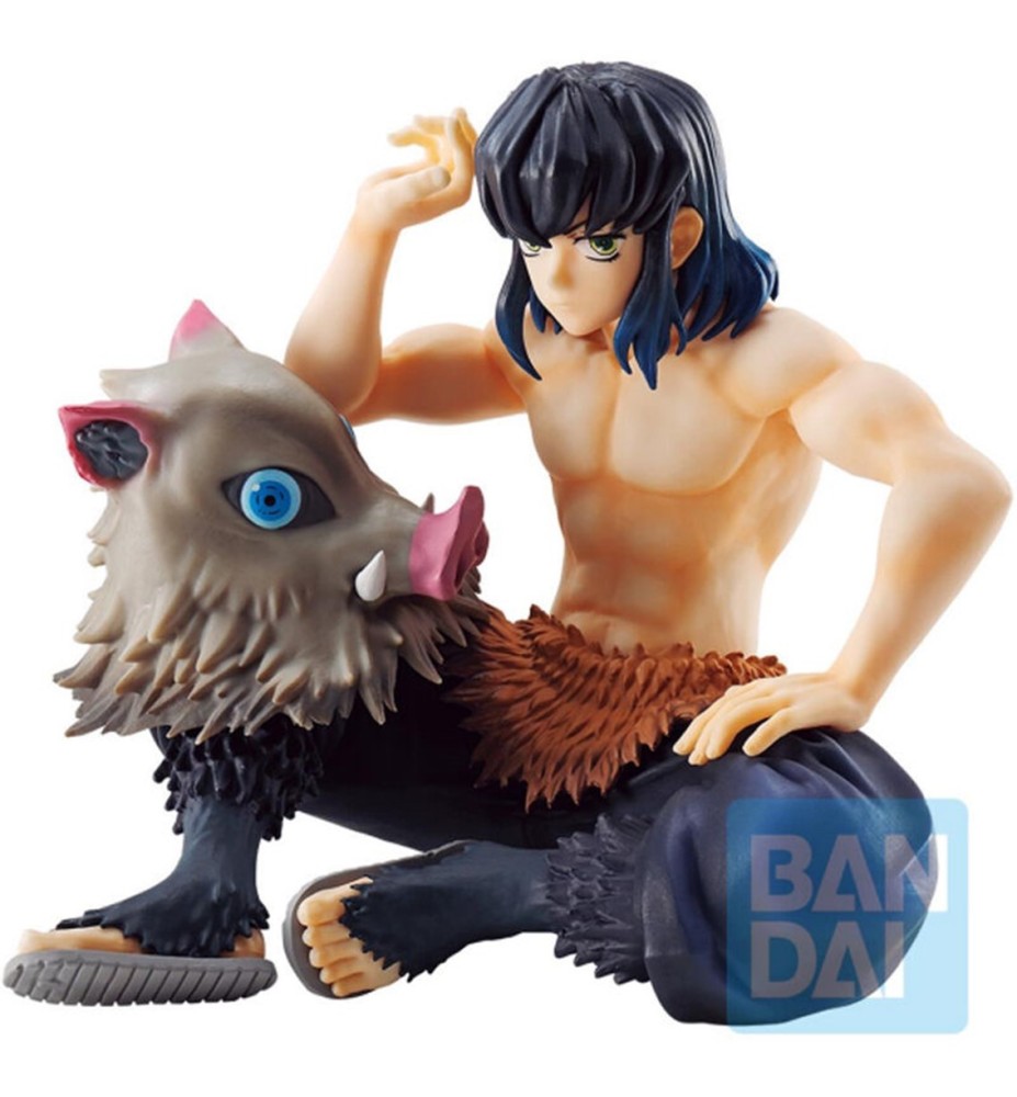 Figura Bandai Ichibansho Demon Slayer Kimetsu No Yaiba Inosuke Hashibira 10 Cm Exclusiva