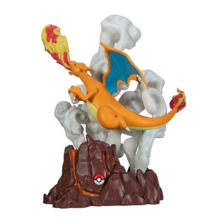 Figura Pokémon Efecto Luz Charizard Deluxe