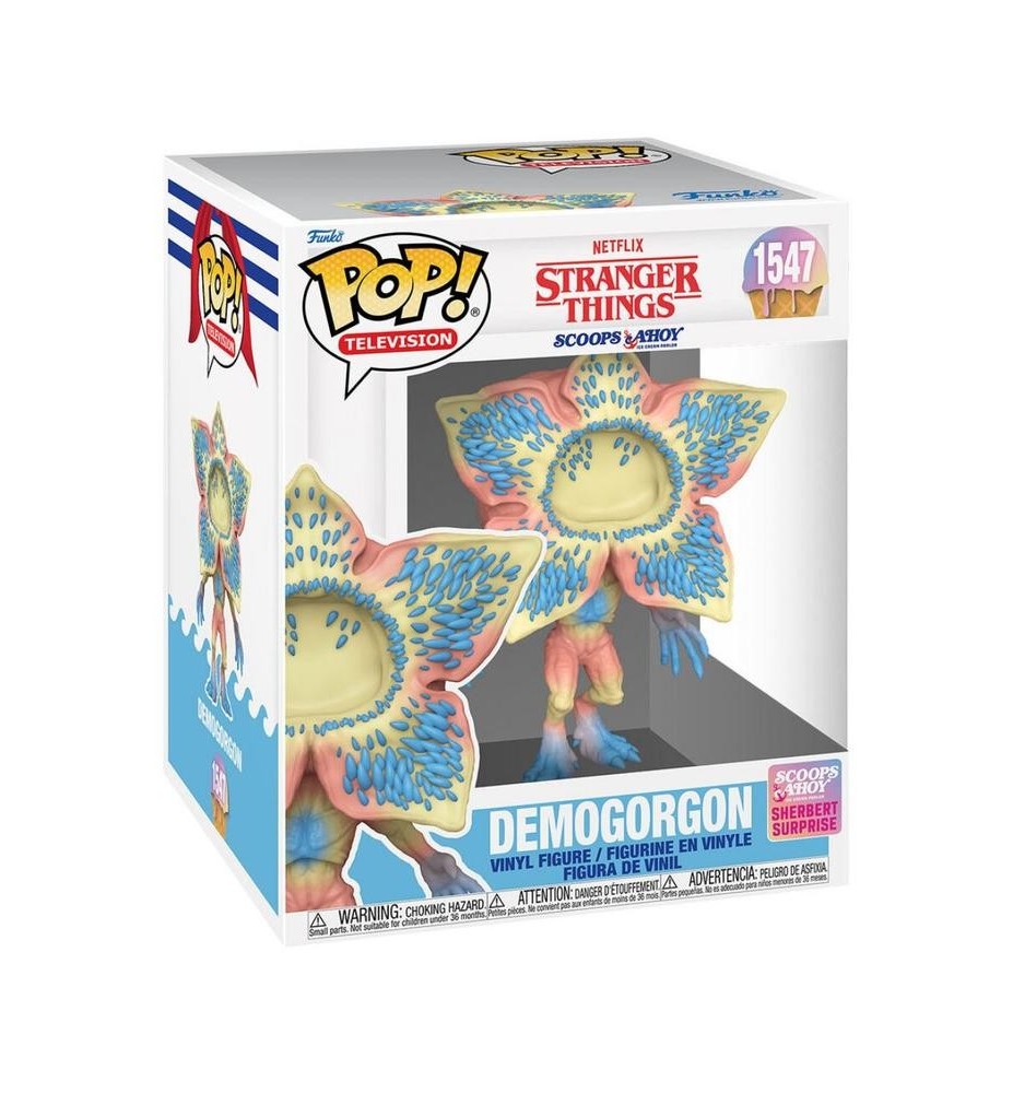 Funko Pop Super: Stranger Things Demogorgon Scoops Ahoy