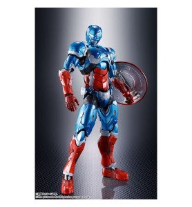 Figura Tamashii Nations Marvel Tech On Avengers Sh Figuarts Capitan America