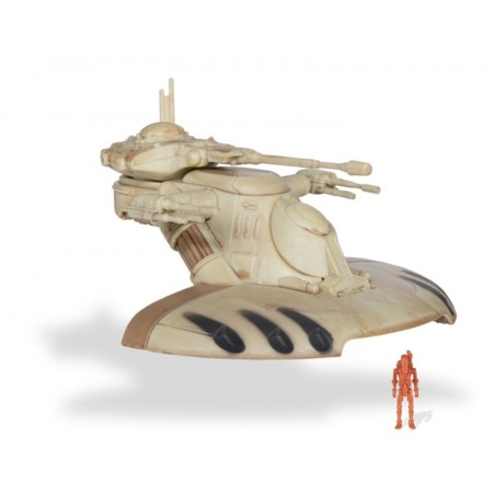 Figura Jazwares Star Wars Nave Deluxe Armored Assault Tank Y Figura