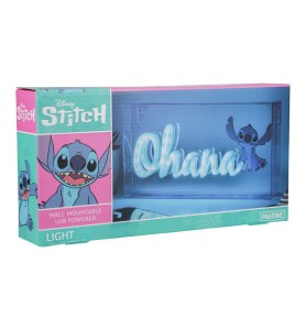 Lámpara Led Neón Paladone Stitch Ohana